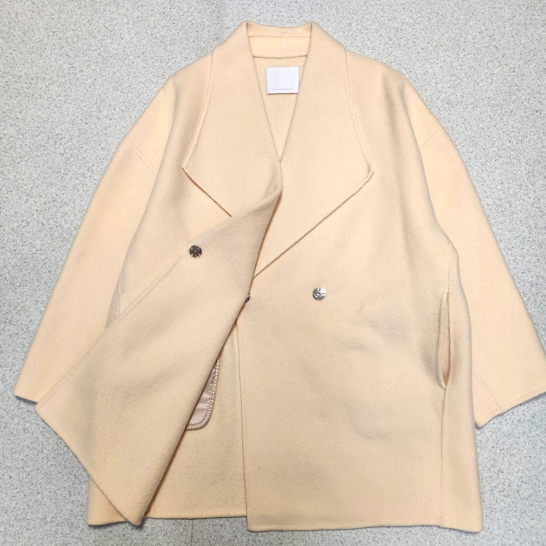 【定価5.4万】23AW ガリャルダガランテ ダブルフェイスショートコート