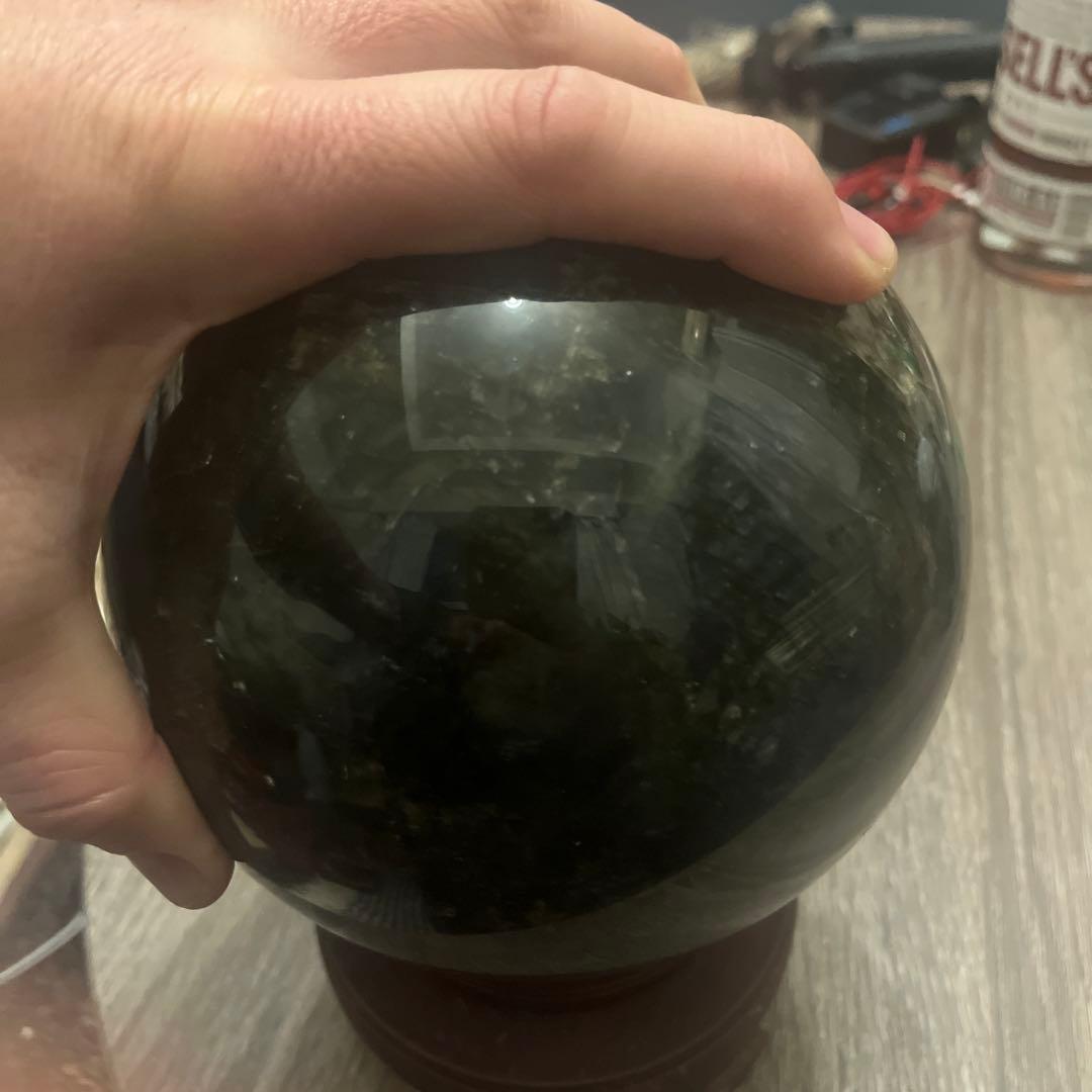 特大 パワーストーン  ラブラドライト 直径16cm