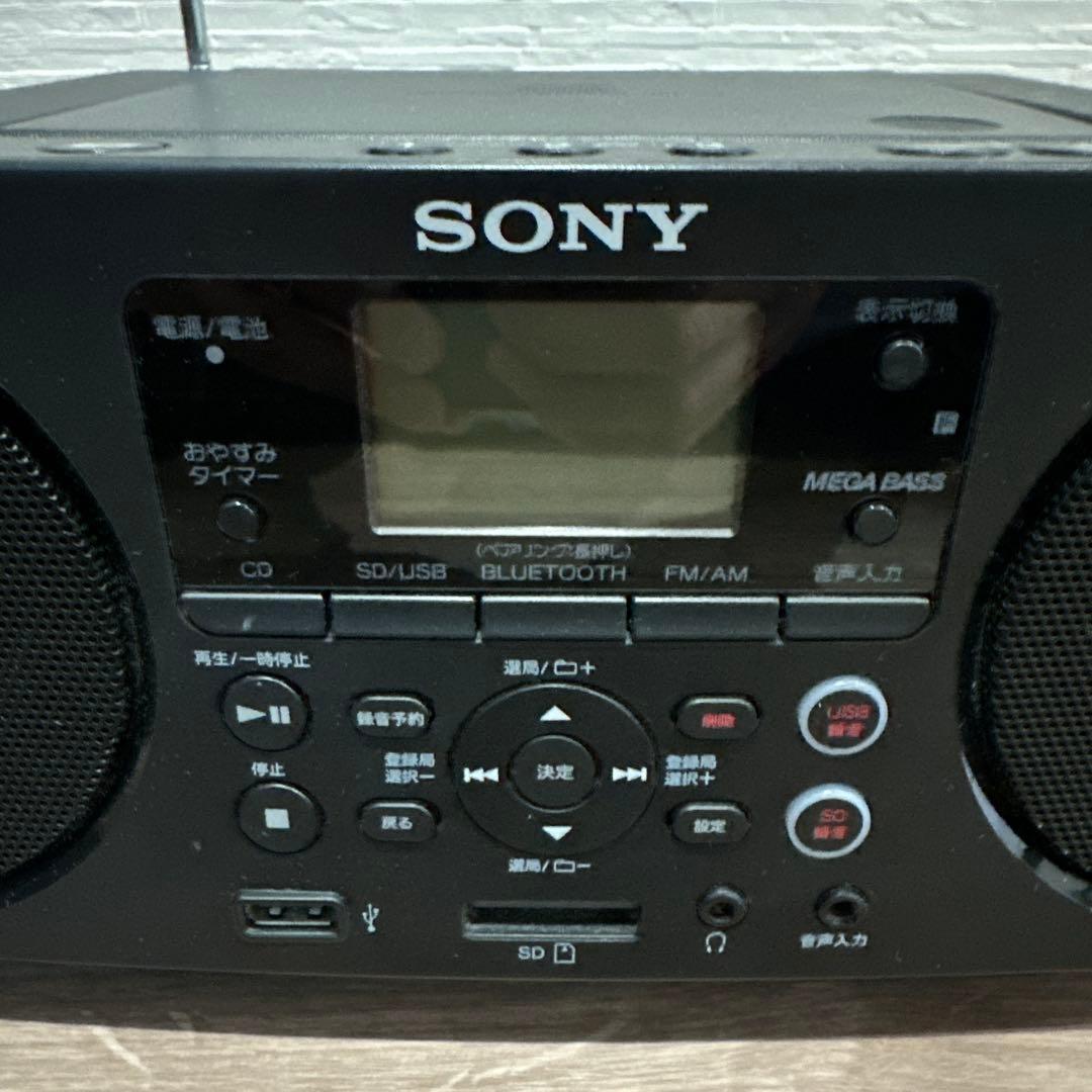 SONY ソニー ZS-RS81BT CDラジオ・ラジカセ　動作確認済み