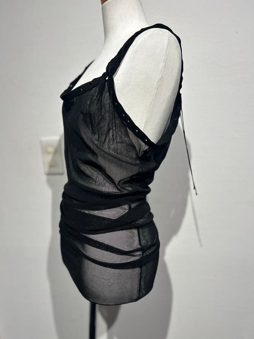 勒*様 jeanpaul gaultier ゴルチェ　パワーネット　キャミソール