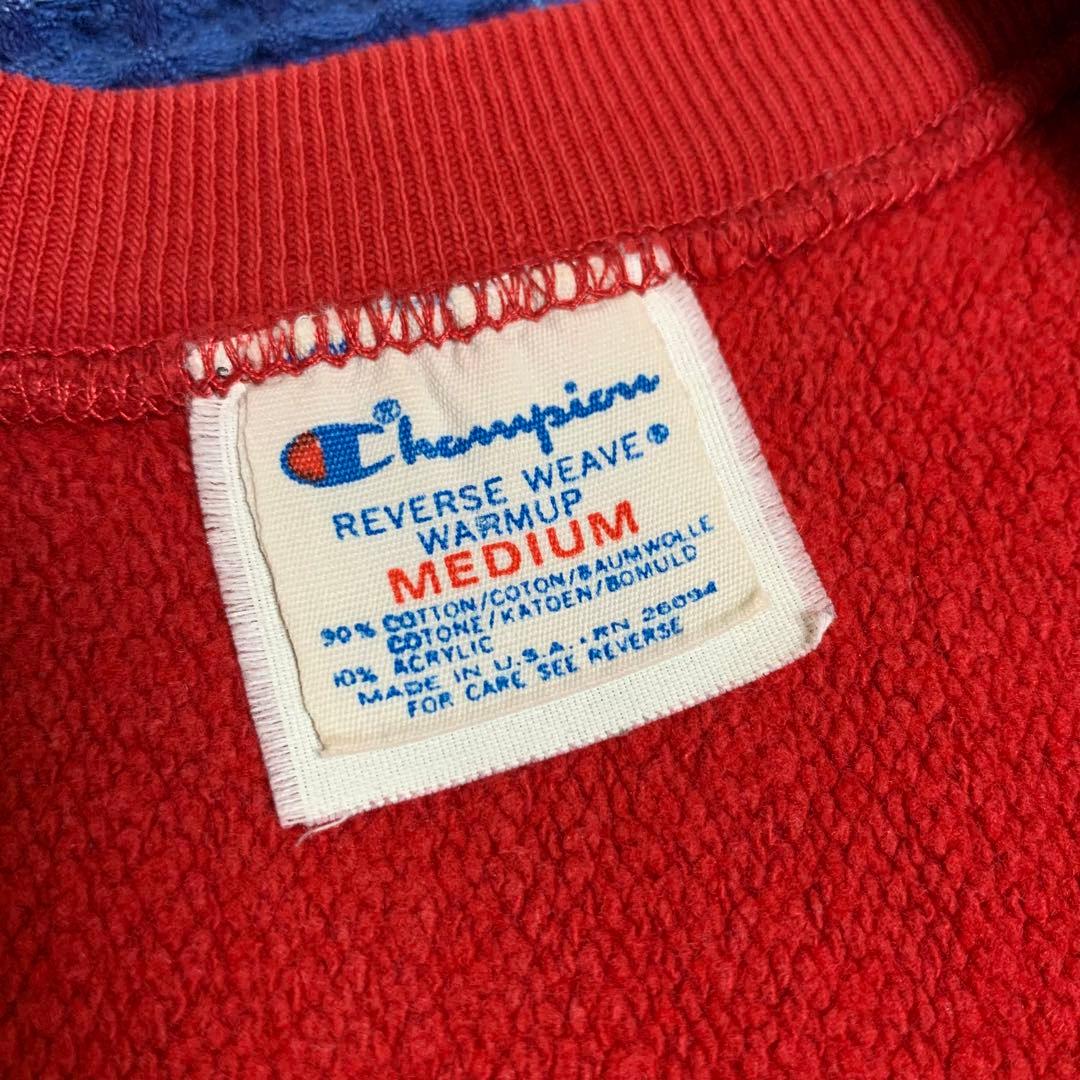 80s チャンピオン トリコタグ リバースウェーブ champion 単色 M