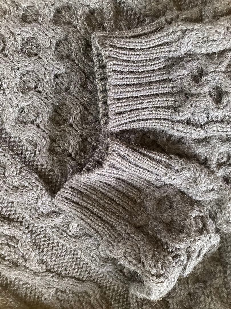 Kerry Woollen Mills ニットセーター　ネイビー