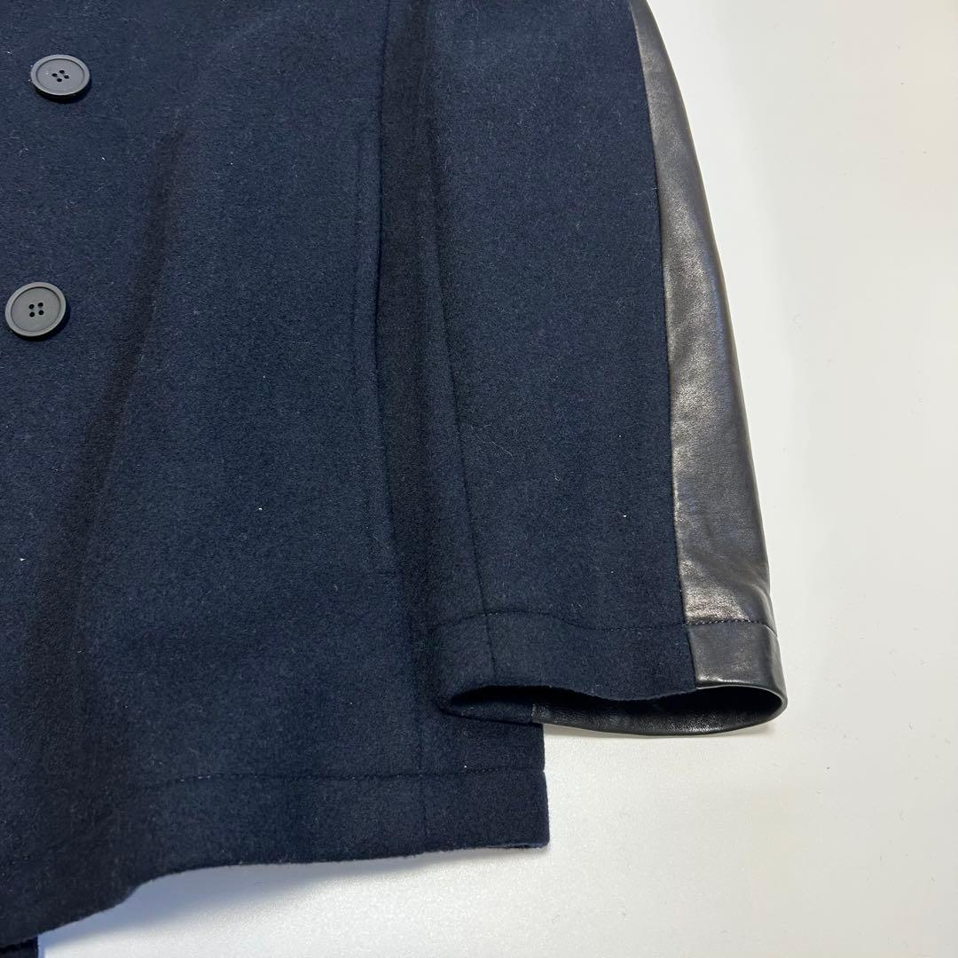 【美品】Studio Nicholson Zara ピーコート レザー