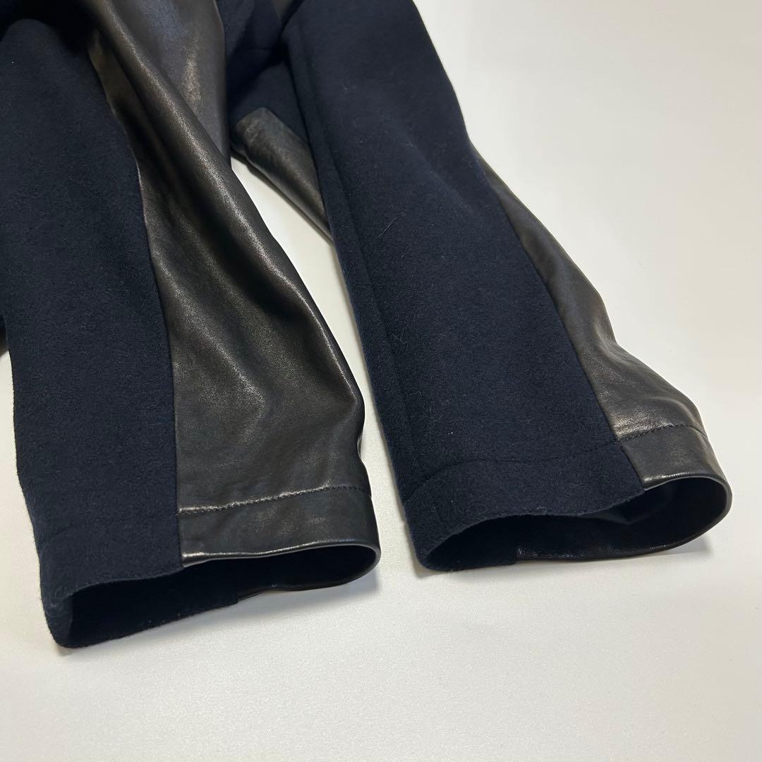 【美品】Studio Nicholson Zara ピーコート レザー