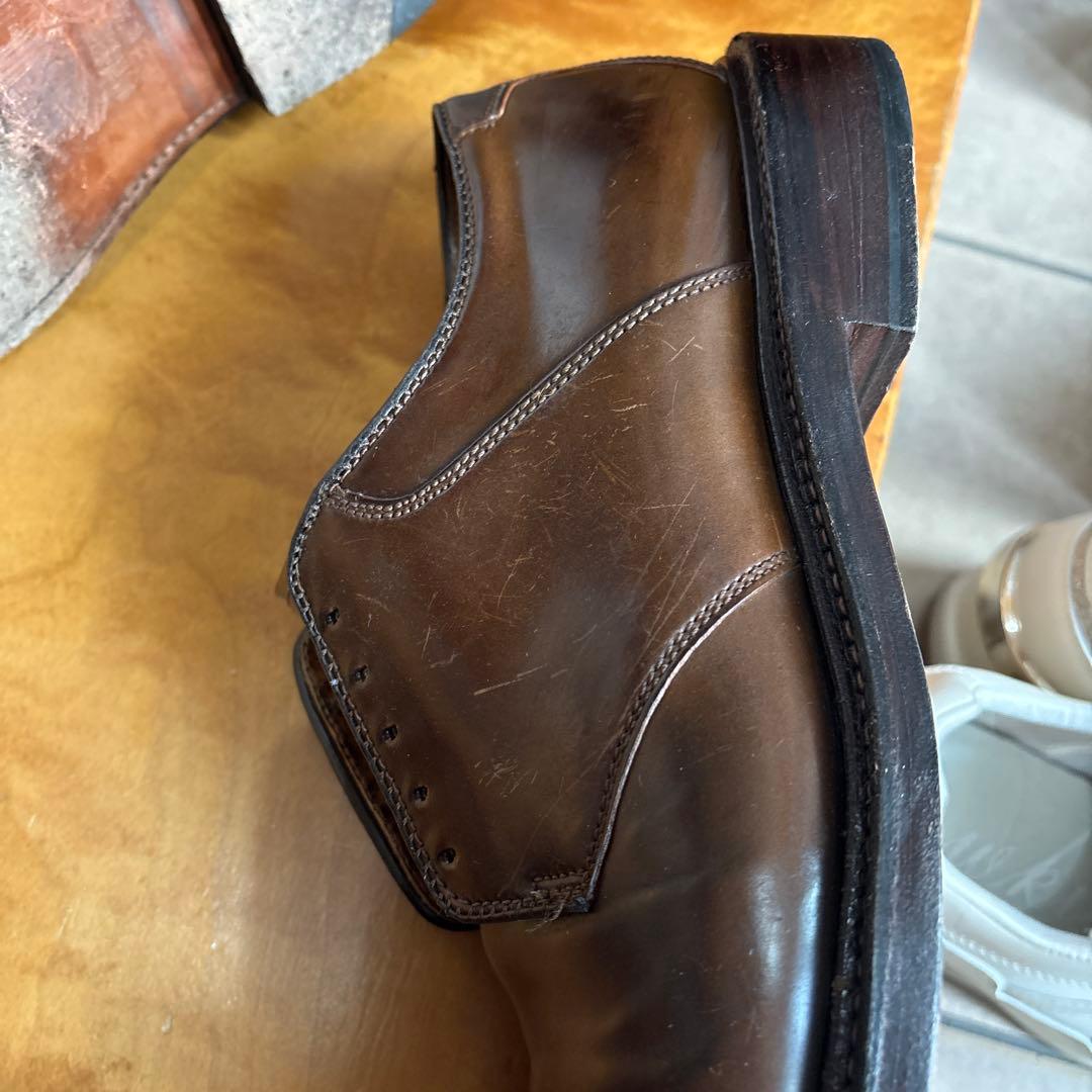 Alden ビームス別注 サドルダービー マホガニーコードバン　7ハーフ