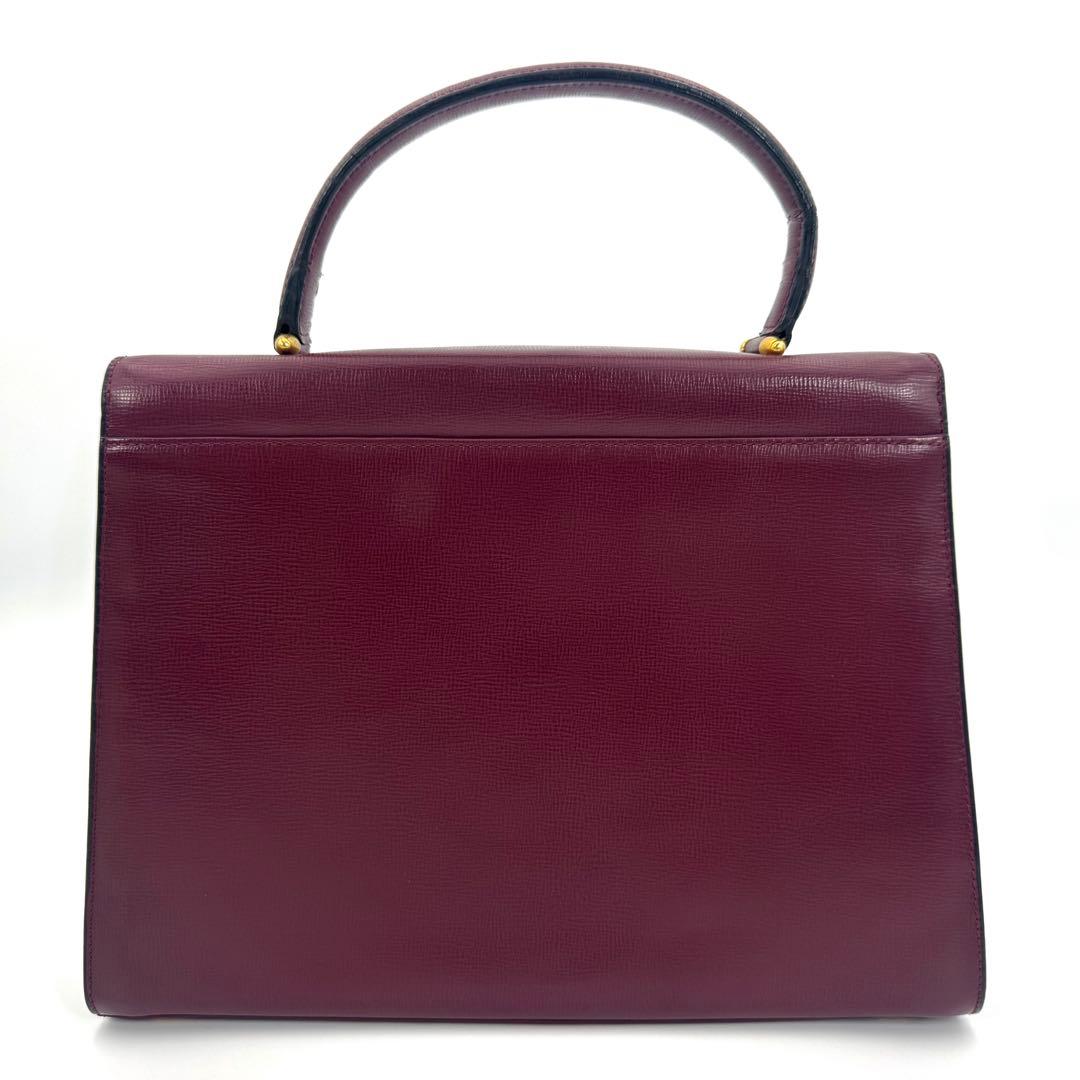 ✨極美品✨カルティエ ハンドバッグ ターンロック ロゴ マストライン ボルドー