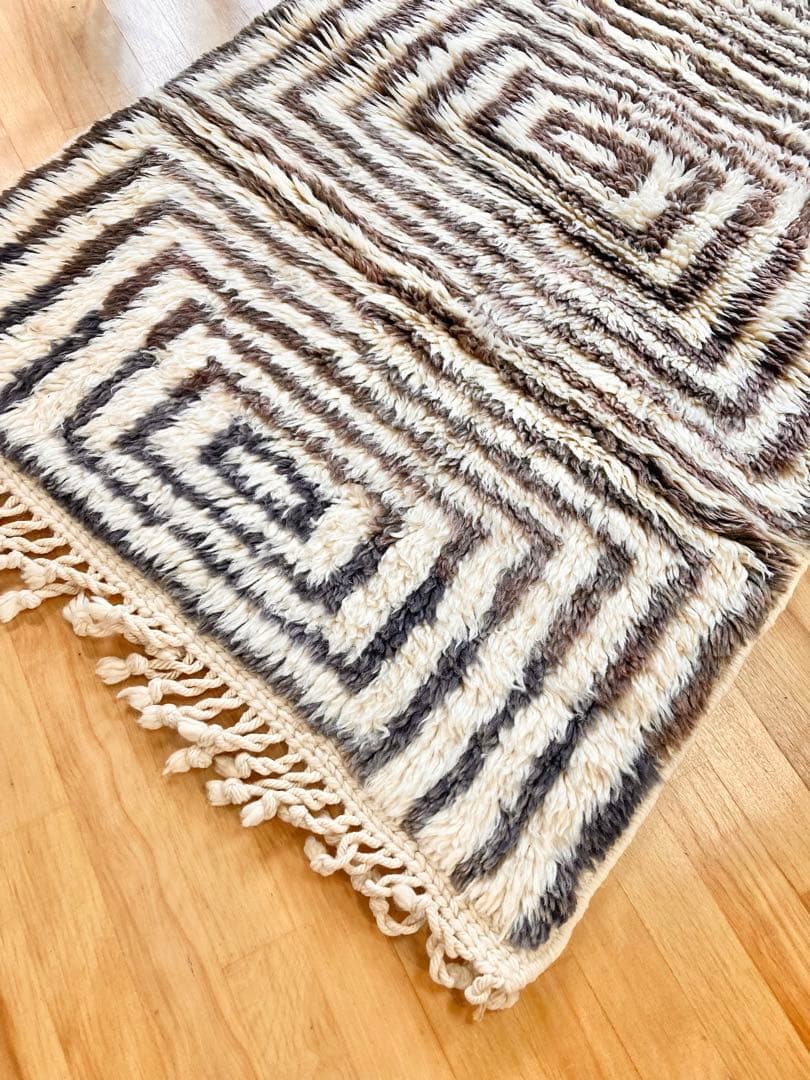 新品【モロッコベニワレンラグ】アフリカン