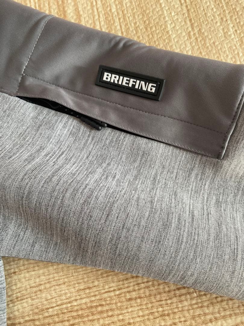 BRIEFING グレー パーカー・パンツセット