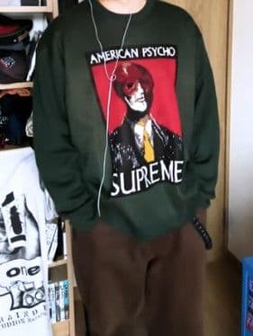 D*s様 Supreme　アメリカンサイコ　セーター　М　黒