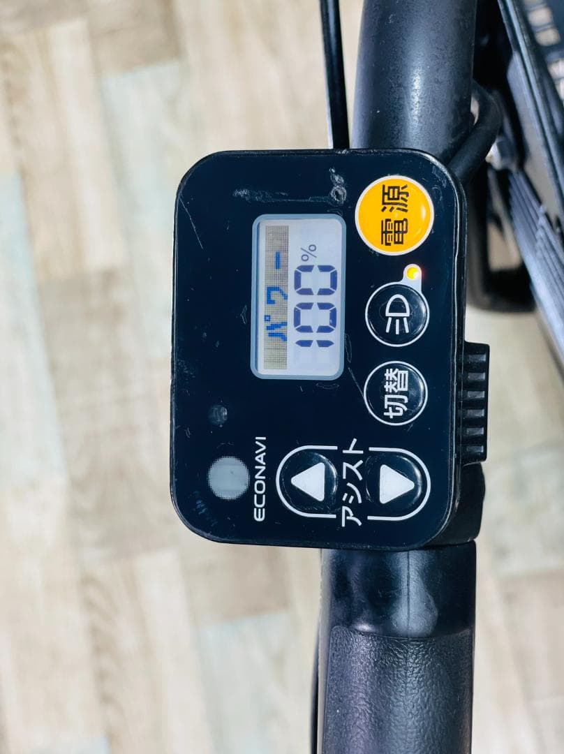 パナソニック No1 グリーン　ギュット　子供乗せ電動アシスト自転車 H1571