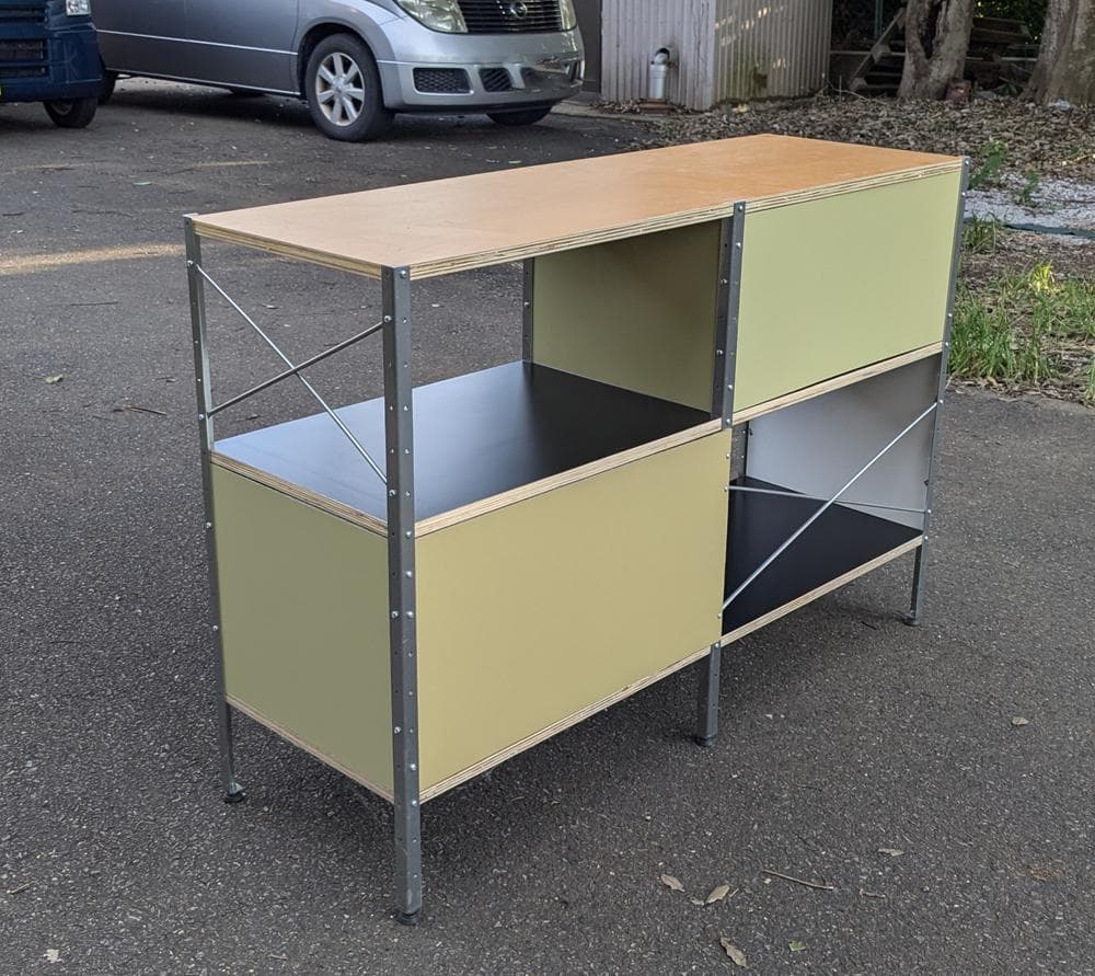Eames イームズ ESU201 ストレージユニット シェルフ ラック タン