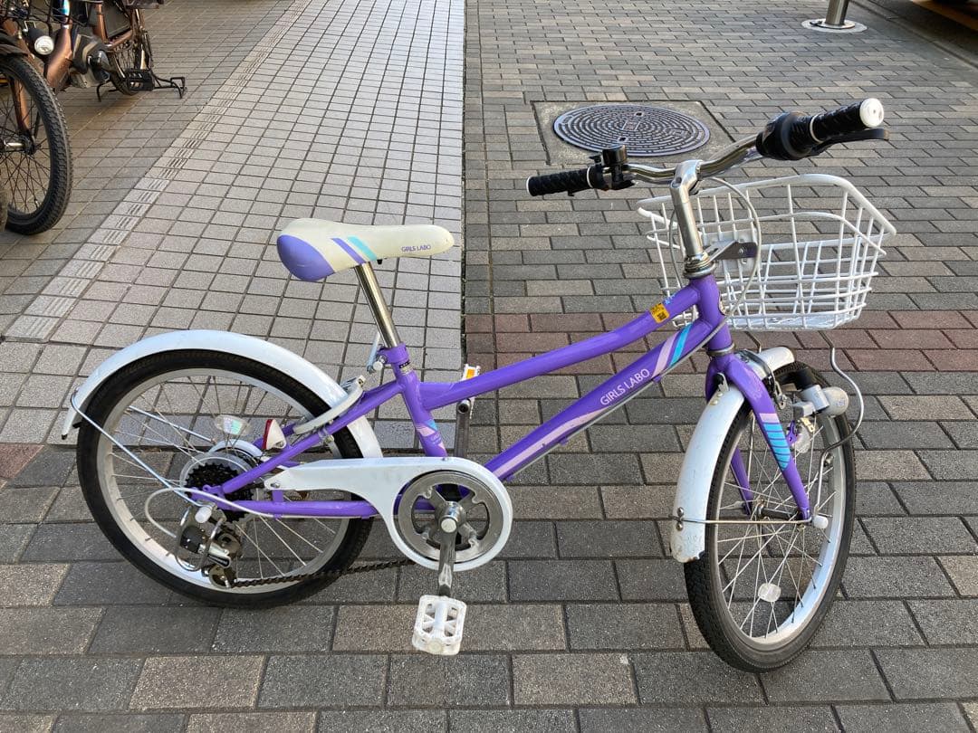 子供用自転車　20インチ　あさひ　ガールズラボ