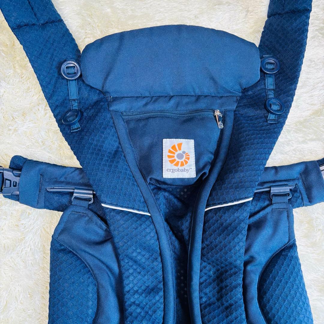 【美品】エルゴベビー OMNI Breeze オムニブリーズ ミッドナイトブルー