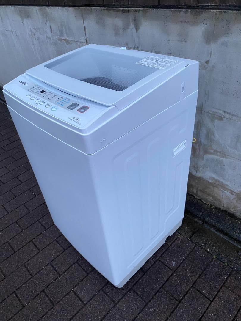 2023年製　コンフィー　洗濯機　6kg　CAC06EW60/WW-JP
