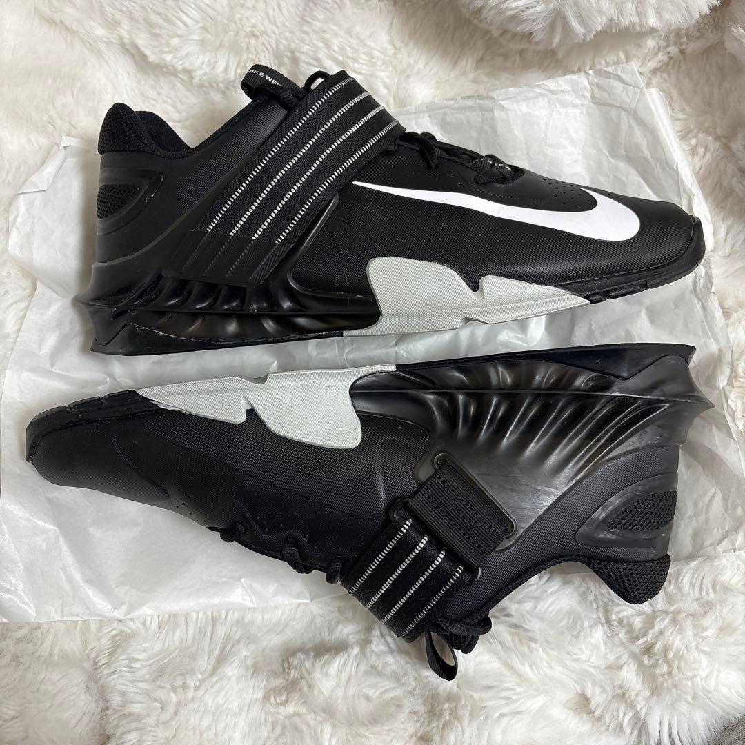 美品 NIKE Savaleos ナイキ サバレオス 30cmスクワットシューズ