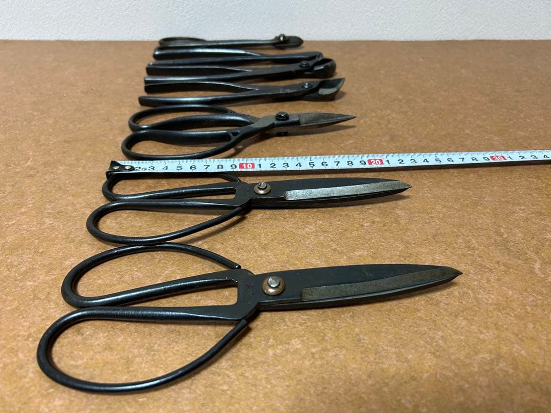 盆栽道具セット 盆栽　小品盆栽　盆栽鋏　植木鋏　ガーデニング