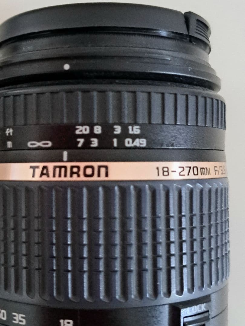 「値引き」タムロン 18-270㎜ F/3.5-6.3高倍率ズームレンズ