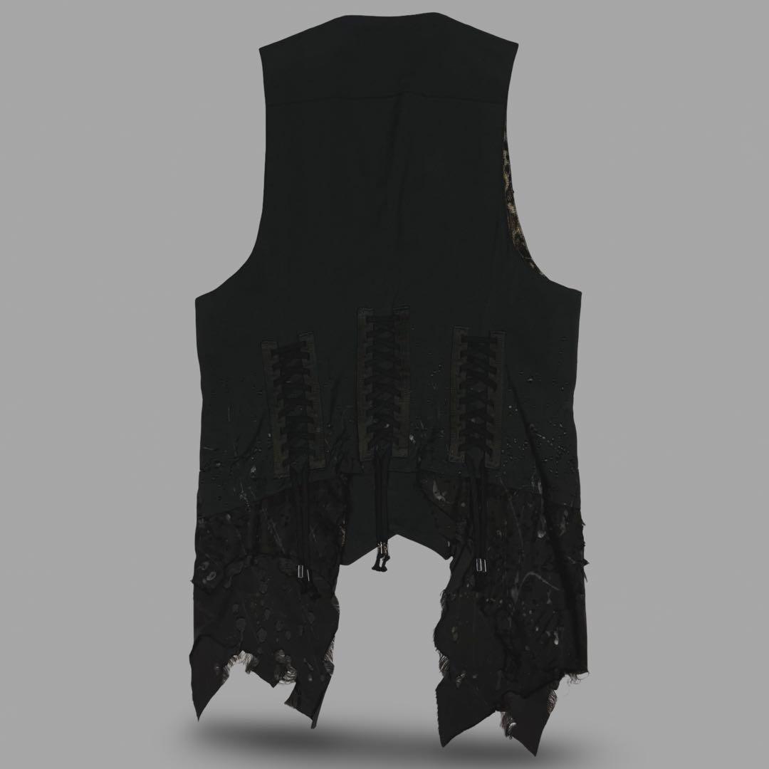 トップス Rare 00s- Archive Roen Destroy Gilet