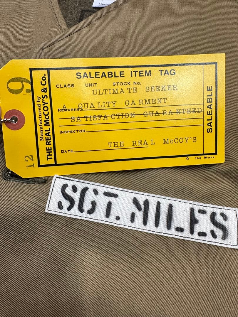 The Real McCoy's リアルマッコイズタンカーベスト