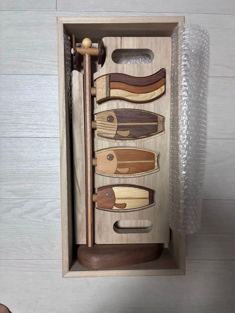 ササキ工芸 木製鯉のぼり 鯉のぼり（大）旭川ク ラフト sasaki こいのぼり