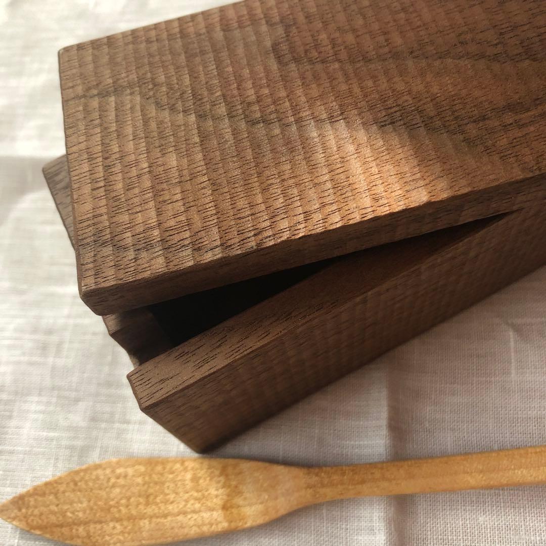 富井貴志作バターケース　バターナイフつき