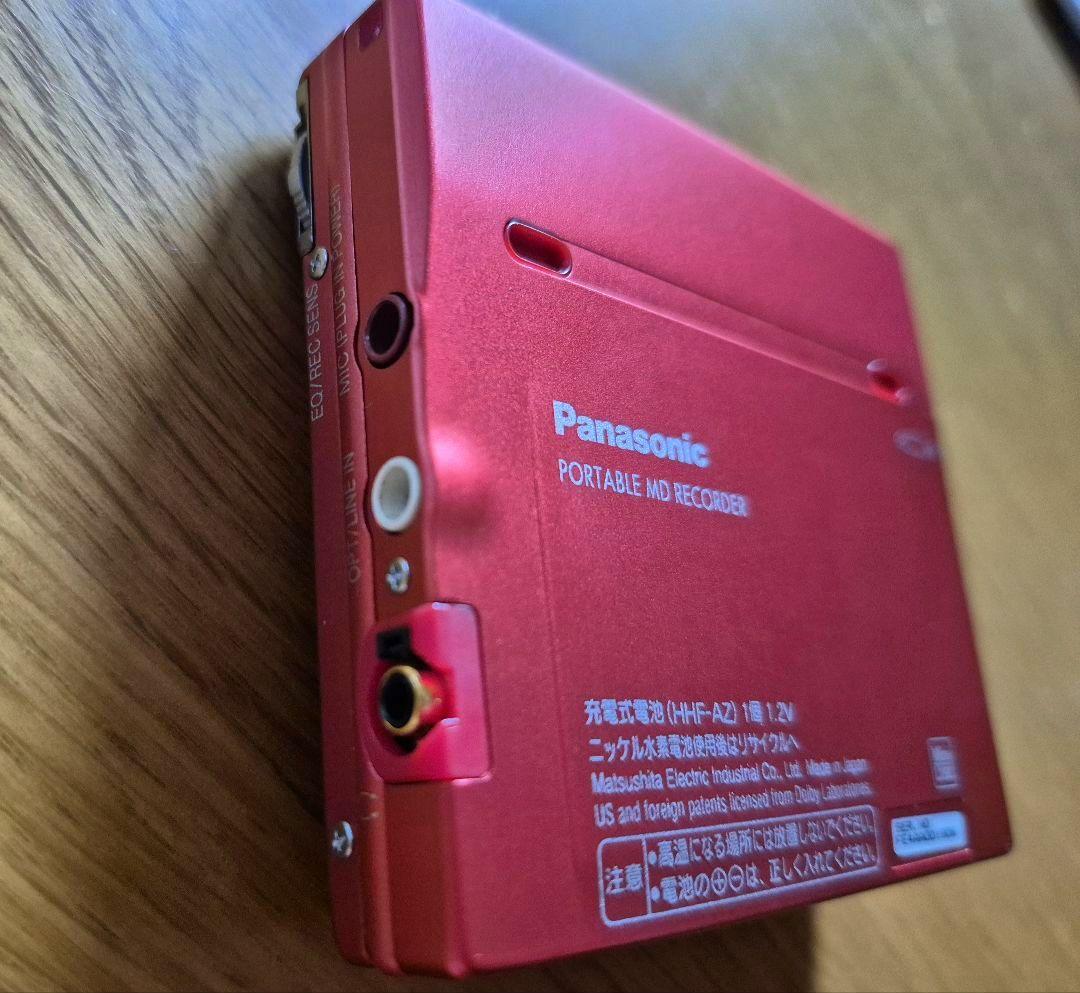 パナソニック ポータブル MDレコーダー SJ-MR240