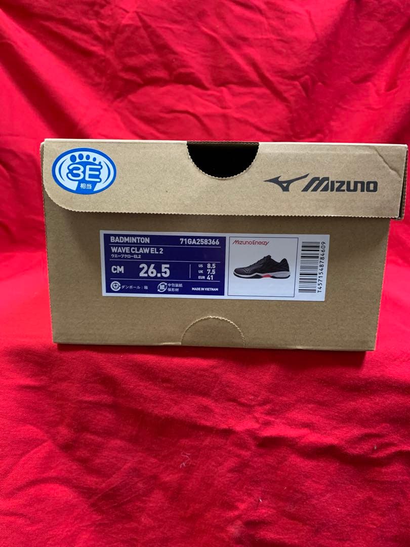 71GA258366 26.5cm バドミントン ミズノ シューズ