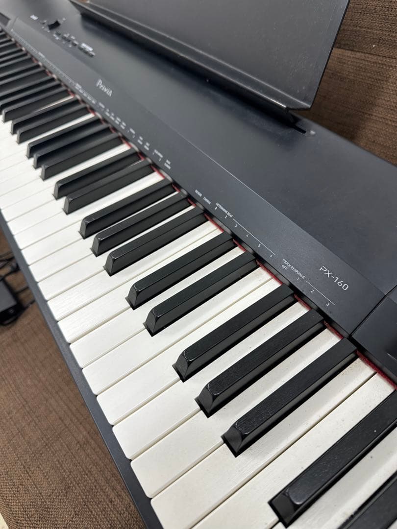 ④ CASIO PRIVIA PX-160BK 電子ピアノ ペダル付き