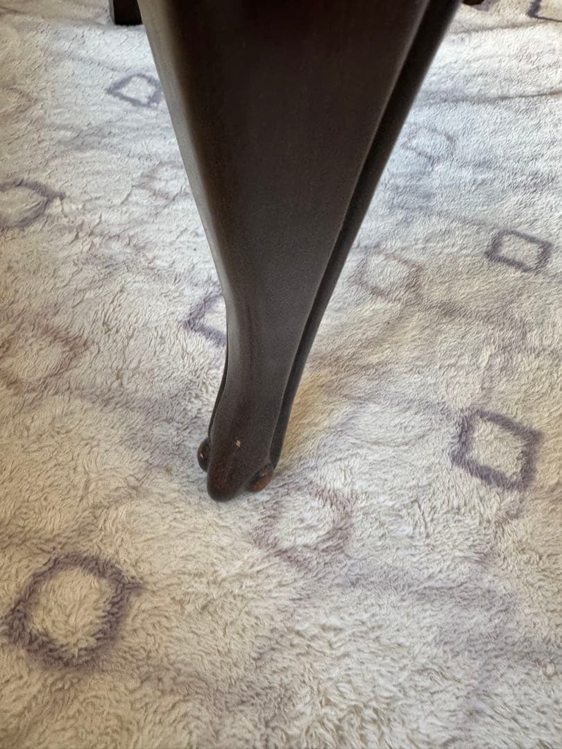 【英国ヴィンセントチェア】ラウンジチェア（ブラウン）アンティークテイスト