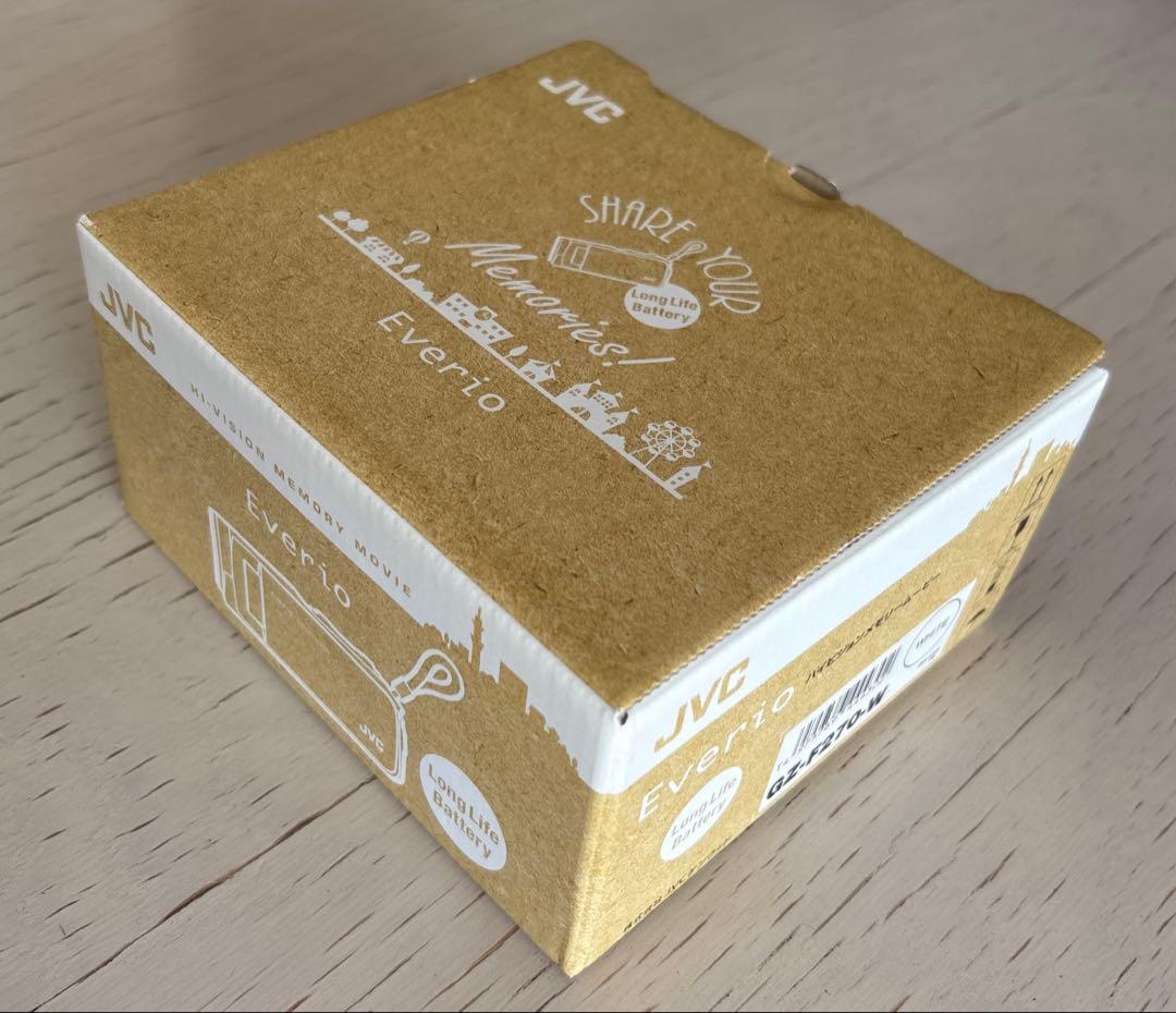 JVC Everio エブリオ　ハンディカメラ　GZ-F270-W　耐衝撃・低温