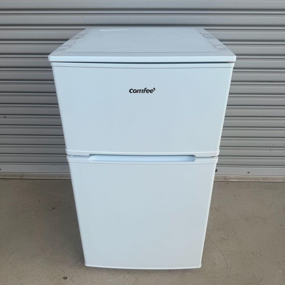 ● 美品 コンフィー 冷凍 冷蔵庫 90L 2ドア RCT90WH/E