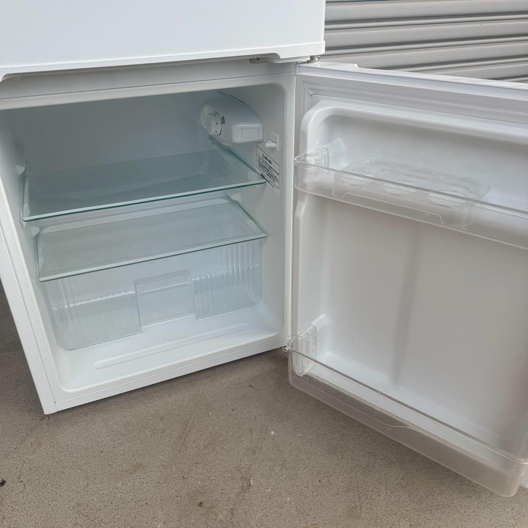 ● 美品 コンフィー 冷凍 冷蔵庫 90L 2ドア RCT90WH/E