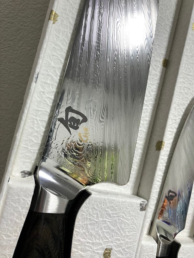 貝印　旬　Nagare 三徳包丁　175mm パーリング85㎜　2本セット