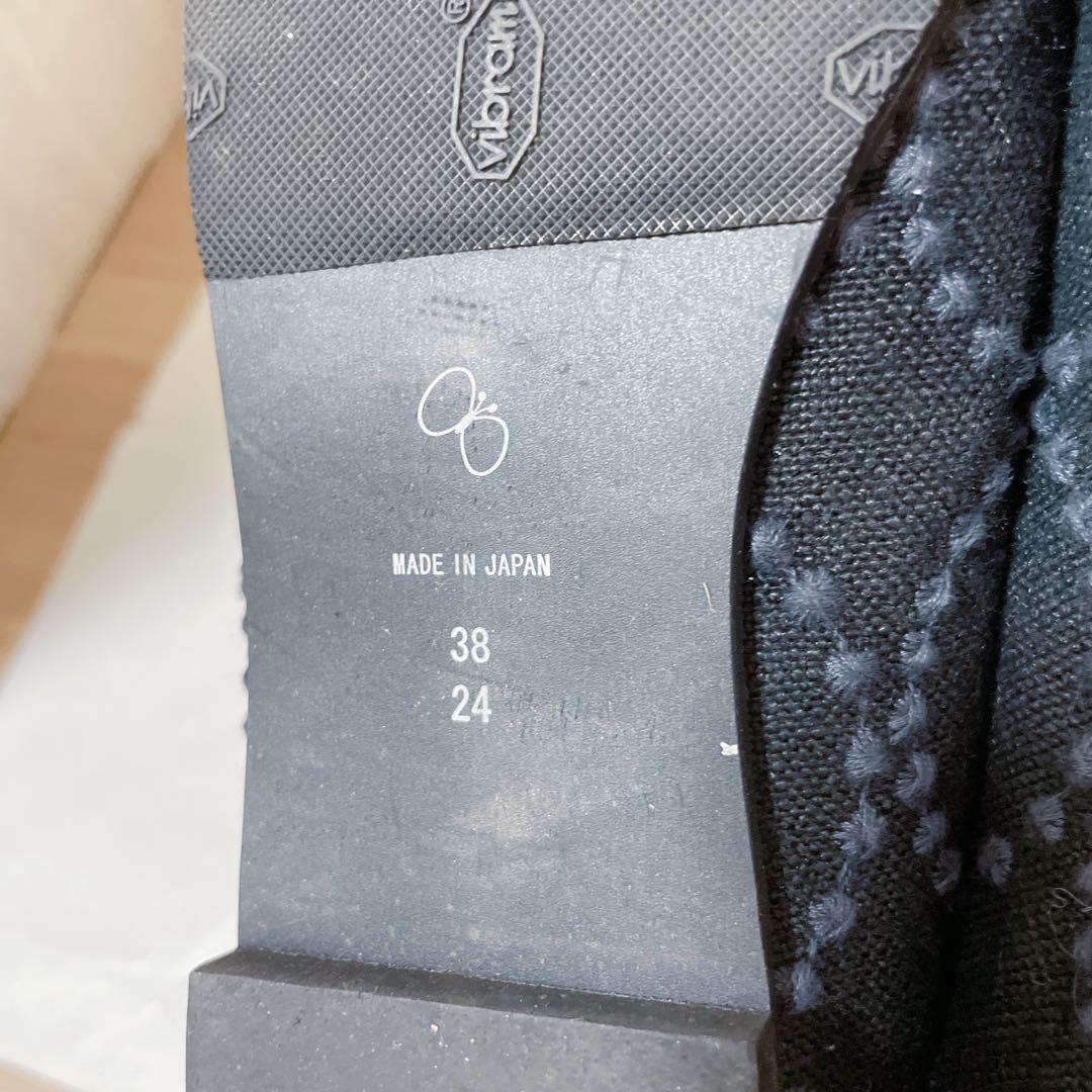 ミナペルホネン 靴 シューズ 黒 タンバリン tambourine