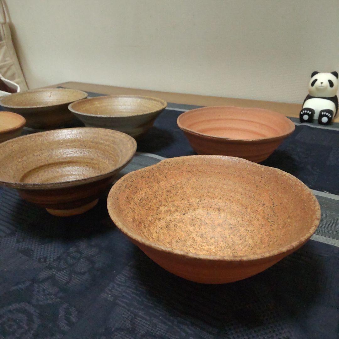 茶碗 色々 6ケ 備前焼 K