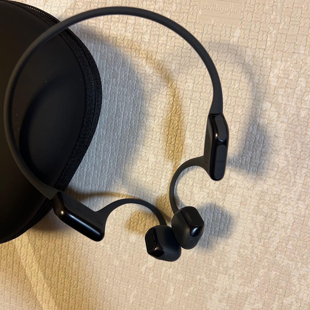 Shokz OpenRun Pro 2 骨伝導イヤホン ブラック 収納ケース付き