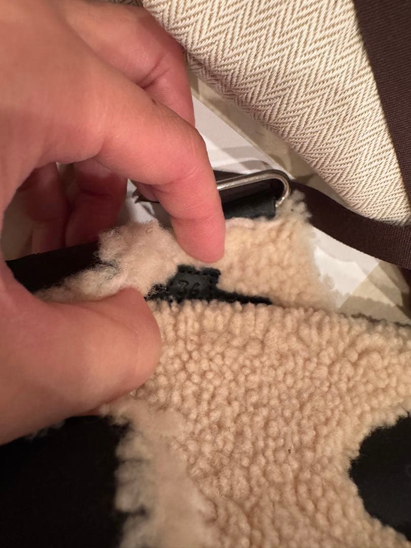 【新品未使用　国内エルメス購入】 HERMES　シプレ　貴重サイズ　36ムートン