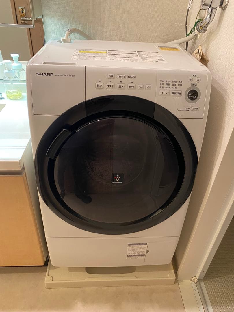 【取引済】ファービー様SHARP ドラム式洗濯乾燥機 ES-S7F