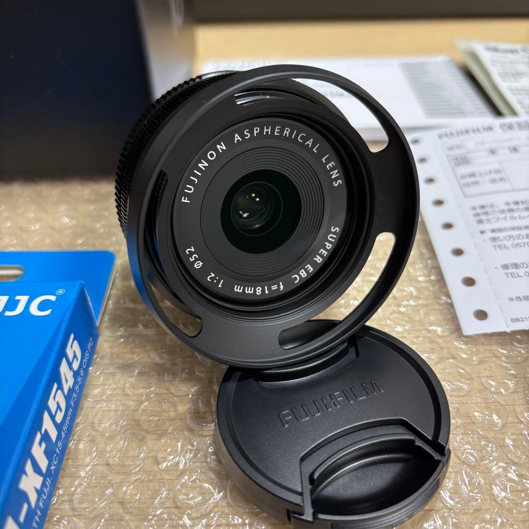 【美品】 富士フイルム XF18mm F2 R fujifilm おまけ付き