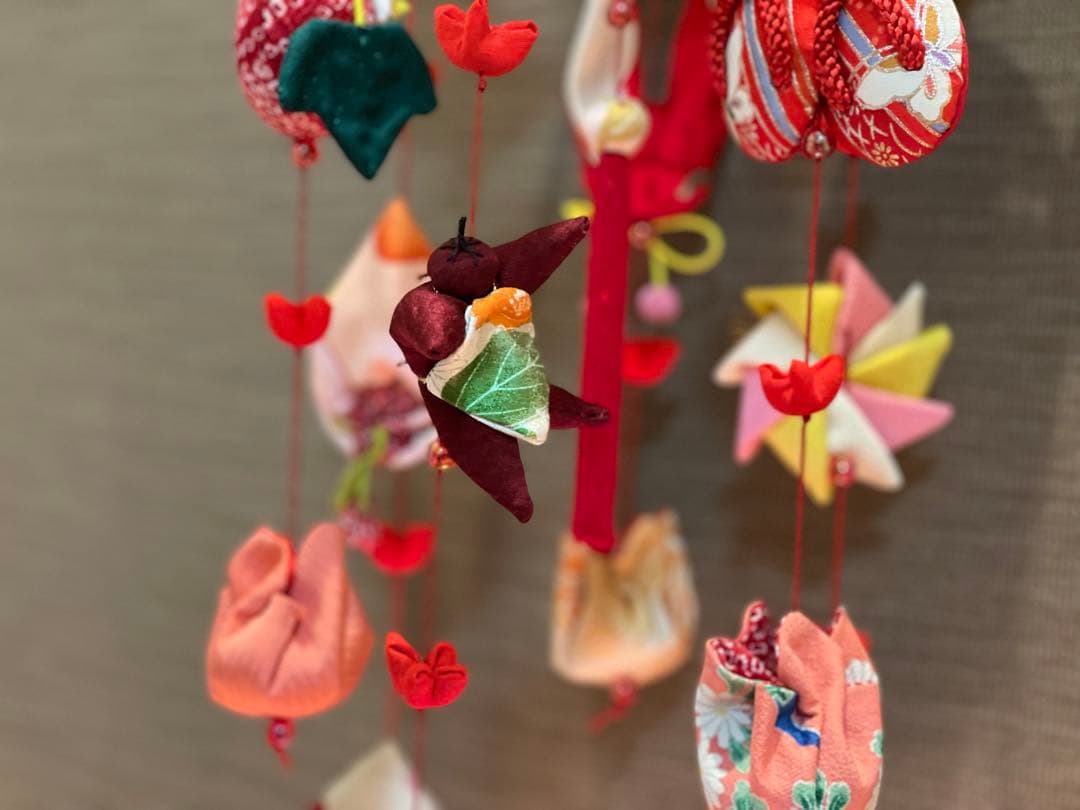 可愛いつるし雛No.116 ひな人形・桃の節句・初節句飾り・さげもんつるし飾り