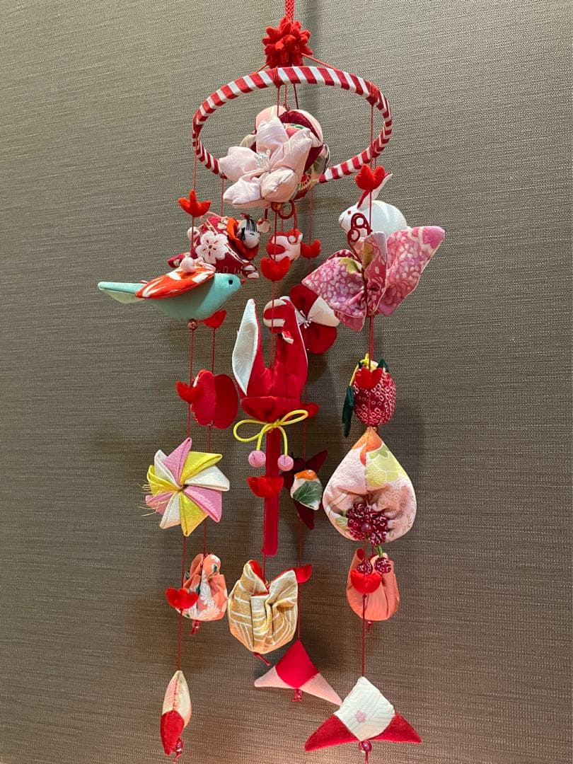 可愛いつるし雛No.116 ひな人形・桃の節句・初節句飾り・さげもんつるし飾り