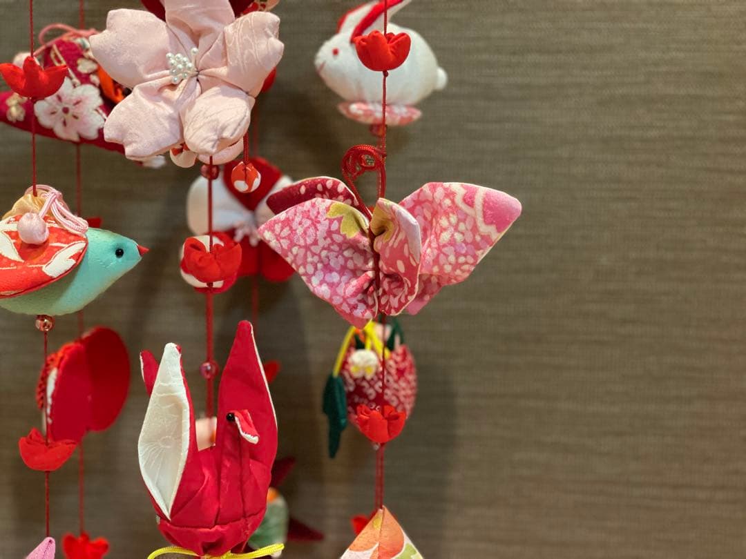 可愛いつるし雛No.116 ひな人形・桃の節句・初節句飾り・さげもんつるし飾り