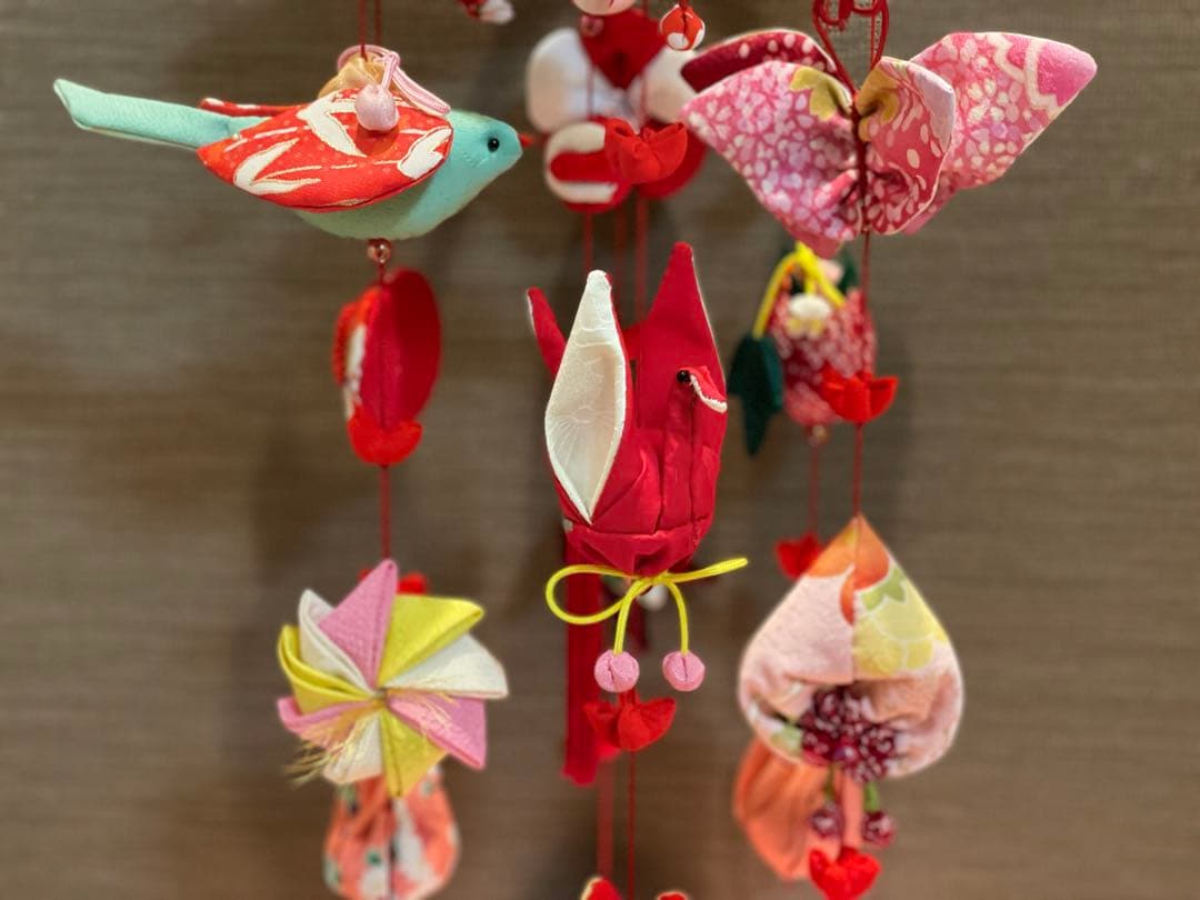 可愛いつるし雛No.116 ひな人形・桃の節句・初節句飾り・さげもんつるし飾り