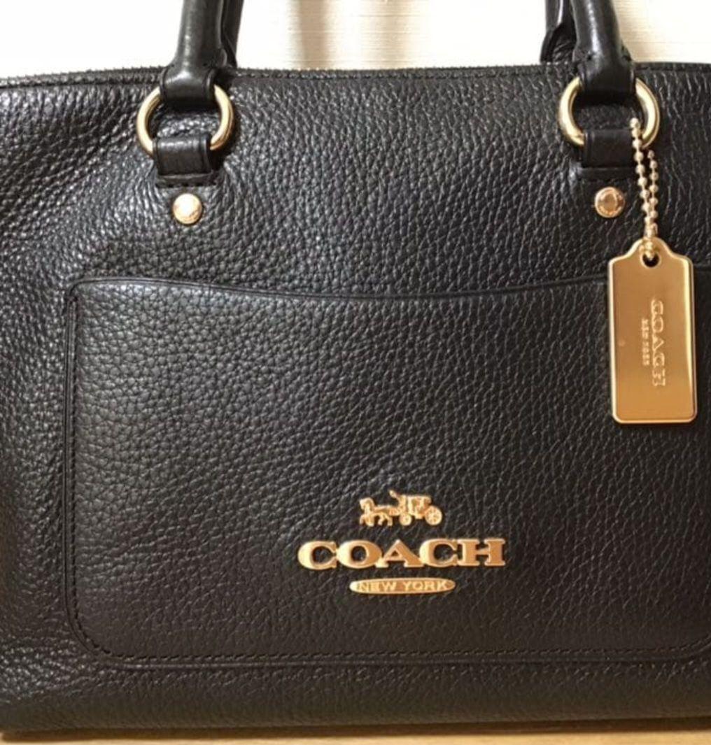 COACH コーチ ショルダーバッグ ◆ ミニ　エマ　サッチェル　F31466