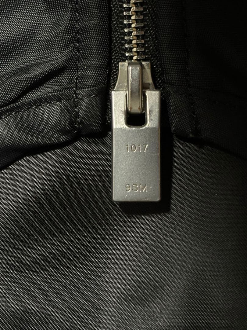 人気 1017 ALYX 9SM アリクス ナイロン ジップ ベスト S 黒