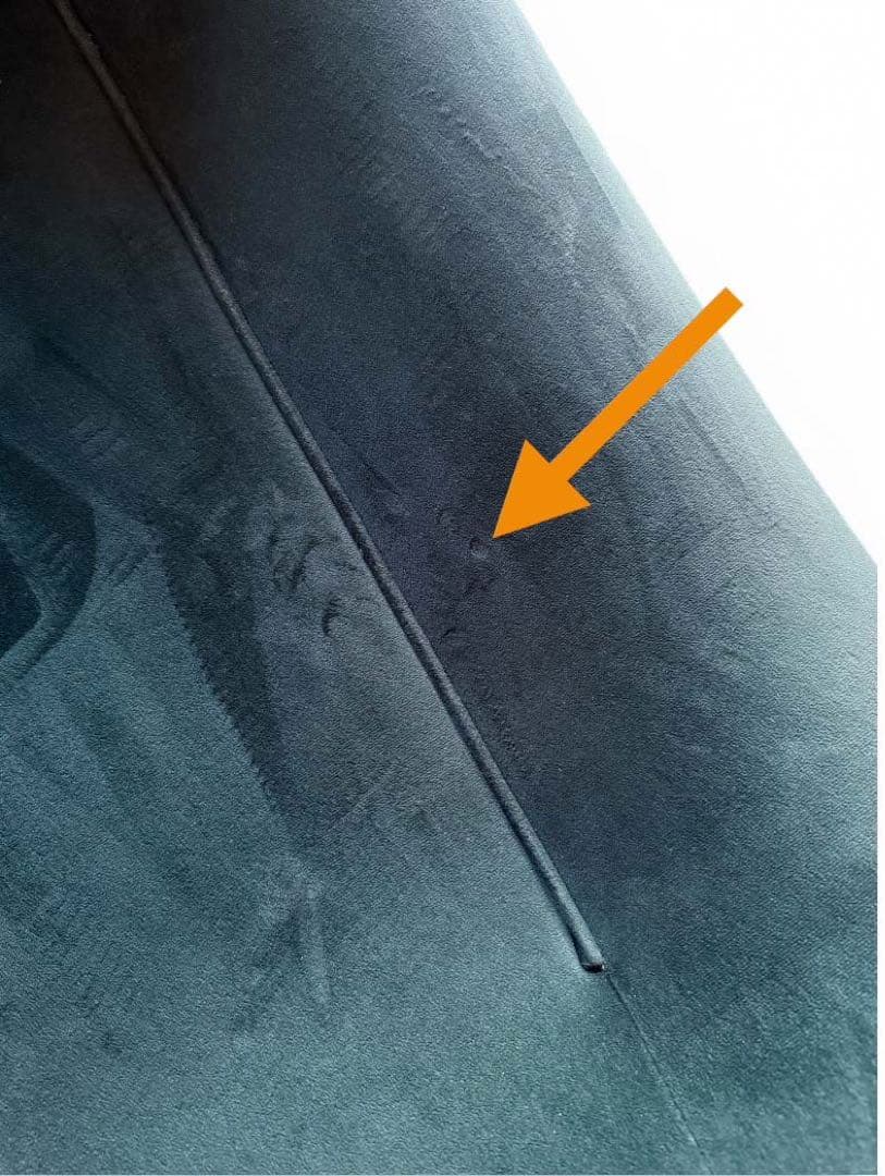 CAGUUU ハイバッククッションソファ グリーン ラウンジチェア