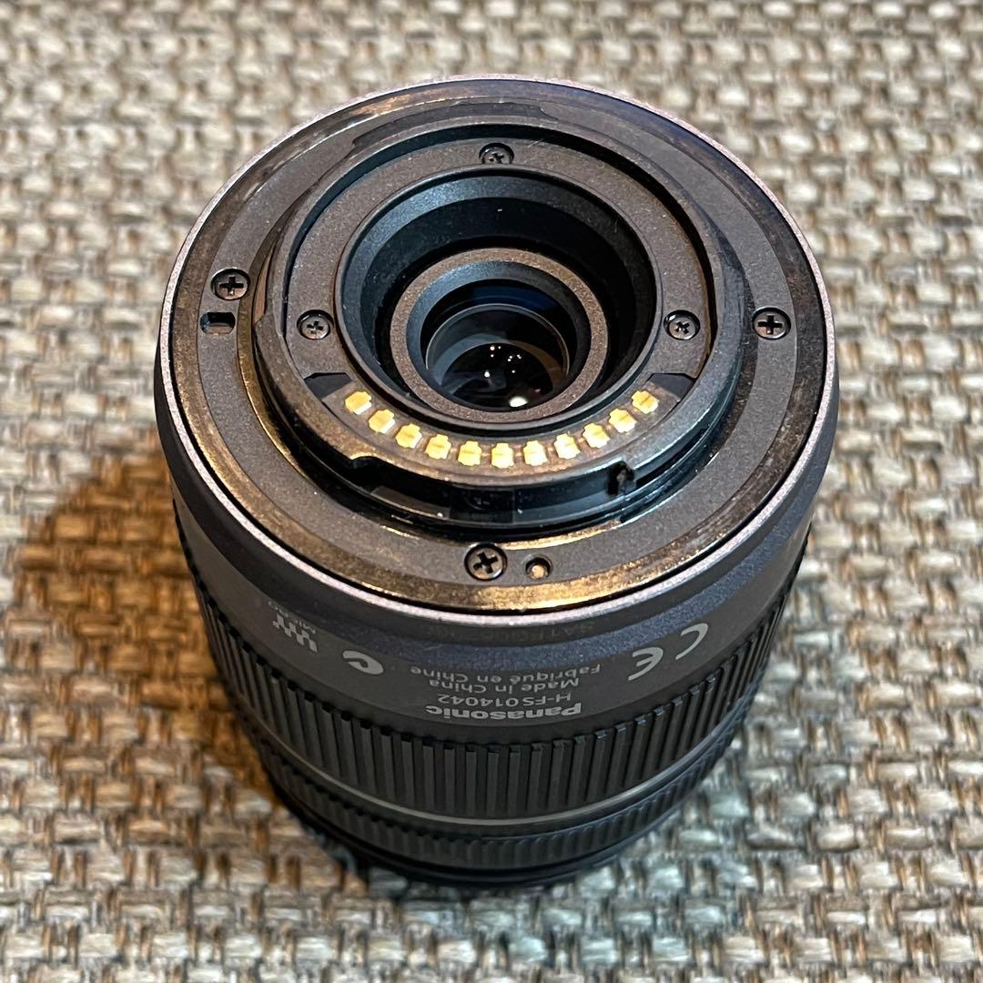 パナソニックマイクロフォーサーズカメラレンズH-FS014042