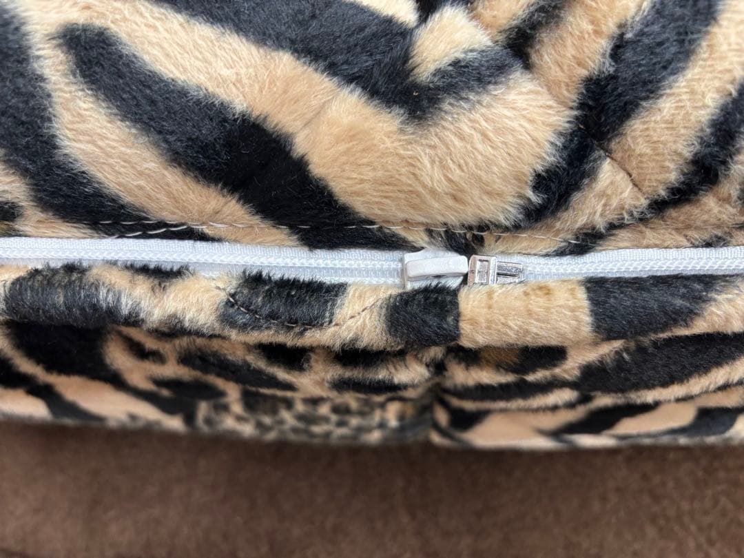 フランスベッド 豹柄(ヒョウ柄) ベッドマットレスM(日本製) 美品　送料込