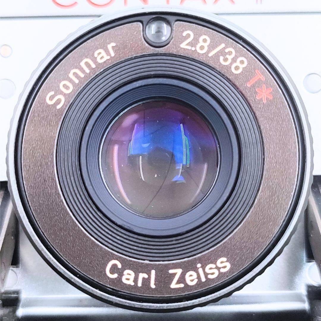 フィルムカメラ CONTAX T / Sonnar 38mm F2.8 T*