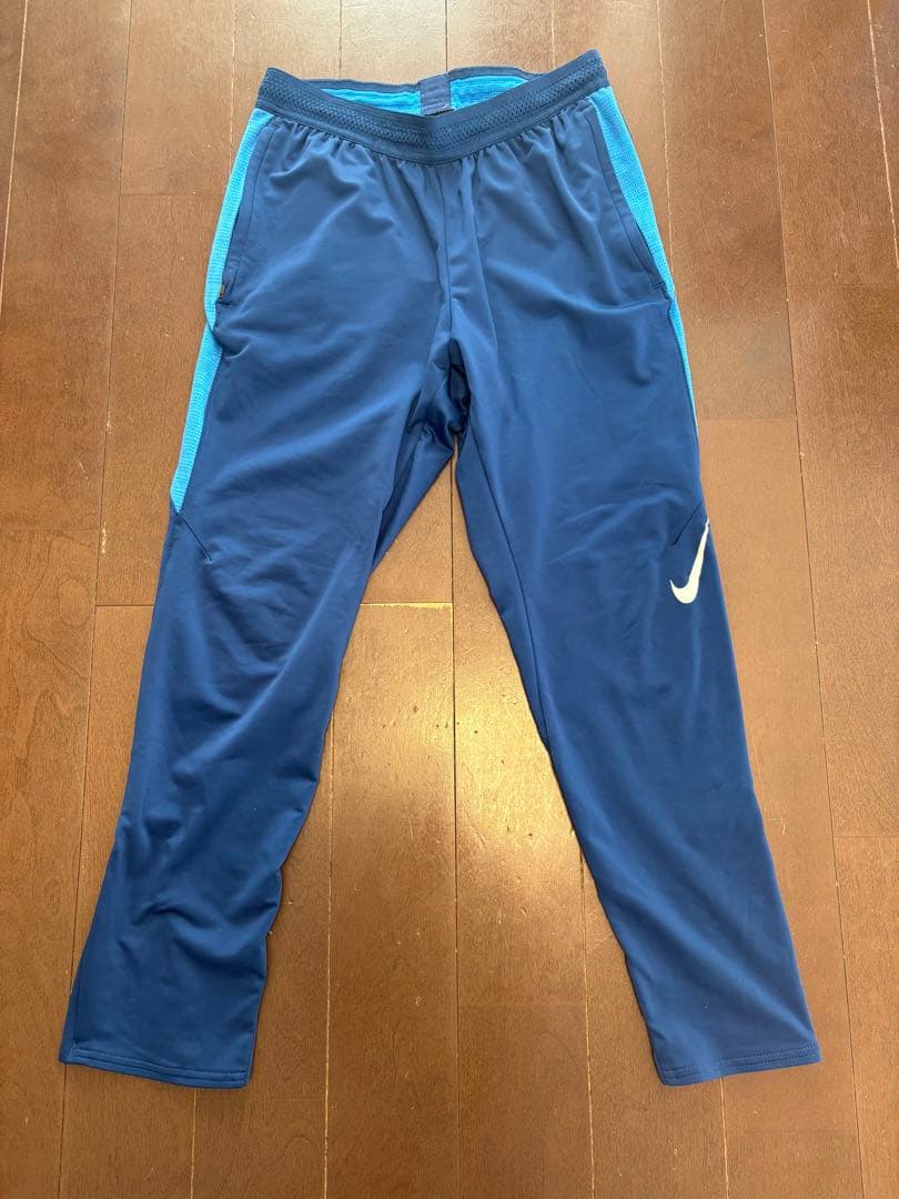 Nike Dri-FIT ジャージ M ネイビー/ライトブルー 上下セット